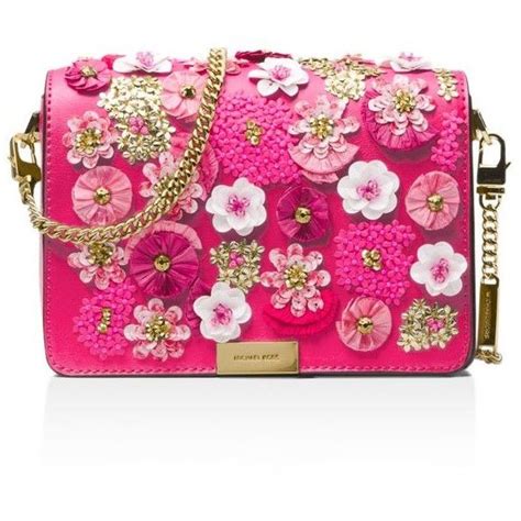 michael kors pink flower purse|Michael Kors pink clutch.